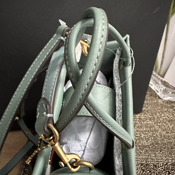 NWT Coach Mini Cashin Tote in Sage - Picture 13 of 14